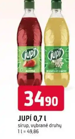 Trefa Jupí sirup nabídka