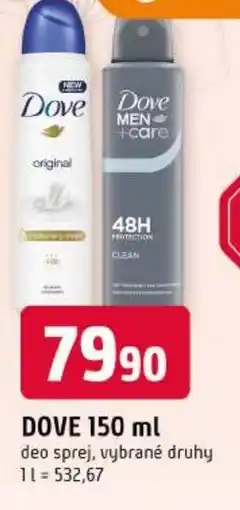 Trefa Dove deo sprej nabídka