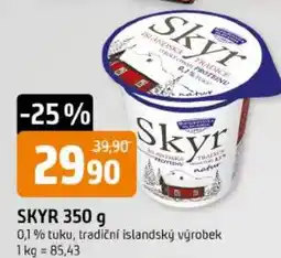 Trefa Skyr 0,1% tuku, tradiční islandský výrobek nabídka