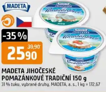 Trefa Madeta jihočeské pomazánkové tradiční nabídka