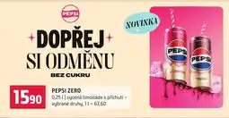 Terno Pepsi zero nabídka