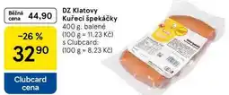 Tesco DZ Klatovy Kuřecí špekáčky, 400 g, balené nabídka