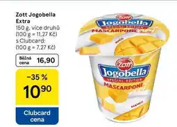 Tesco Zott Jogobella Extra, 150 g, více druhů nabídka