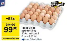 Tesco Tesco Vejce z podestýlky, 30 ks, velikost S nabídka