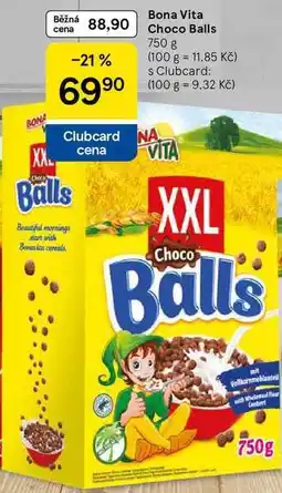 Tesco Bona Vita Choco Balls nabídka