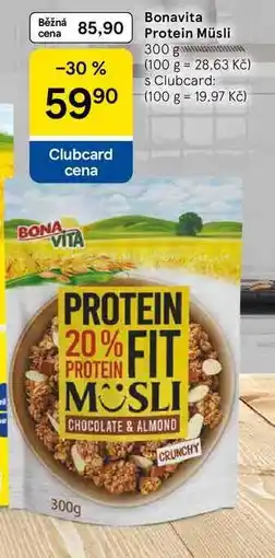 Tesco Bonavita Protein Müsli nabídka