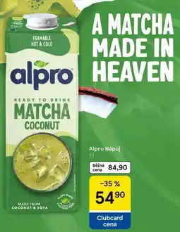 Tesco Alpro Nápoj nabídka