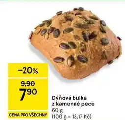 Tesco Dýňová bulka z kamenné pece nabídka