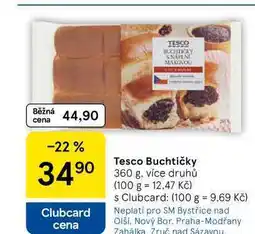 Tesco Tesco Buchtičky, 360 g, více druhů nabídka