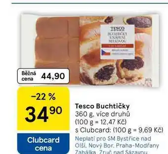 Tesco Tesco Buchtičky, 360 g, více druhů nabídka