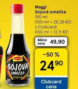 Tesco Maggi Sójová omáčka nabídka