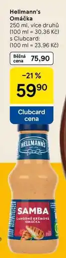 Tesco Hellmann's Omáčka, 250 ml, více druhů nabídka