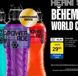 Tesco Powerade nabídka