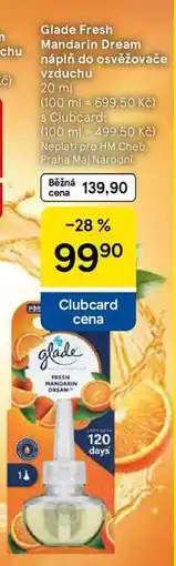 Tesco Glade Fresh Mandarin Dream náplň do osvěžovače vzduchu nabídka