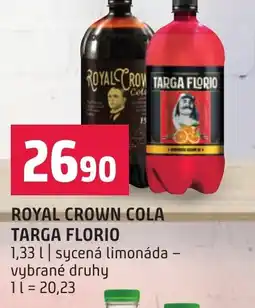 Terno Royal crown cola targa florio nabídka