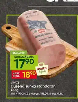 Hruška Dušená šunka standardní nabídka
