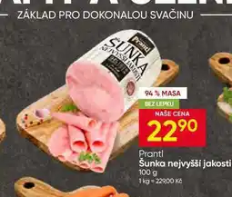 Hruška Prantl Šunka nejvyšší jakosti nabídka