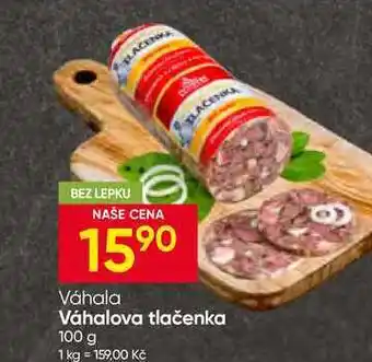 Hruška Váhala Váhalova tlačenka nabídka