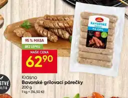 Hruška Krásno Bavorské grilovací párečky nabídka