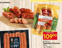 Hruška Krásno Špekáčky Premium nabídka