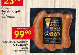 Hruška Kostelecké uzeniny Goudovky nabídka