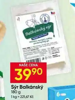 Hruška Sýr Balkánský nabídka