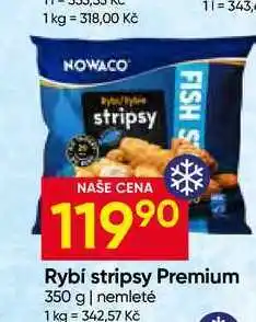 Hruška NOWACO Rybí stripsy Premium nabídka