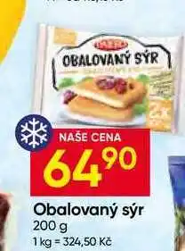 Hruška PAJERO Obalovaný sýr nabídka