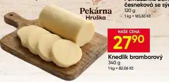 Hruška Knedlík bramborový nabídka