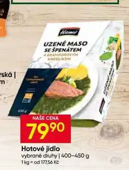 Hruška Hamé Hotové jídlo vybrané druhy nabídka