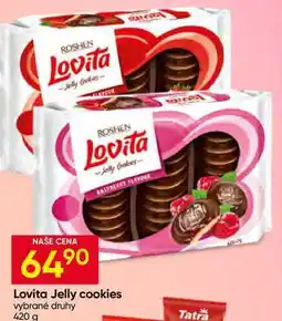 Hruška Lovita Jelly cookies vybrané druhy nabídka