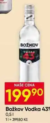 Hruška Božkov Vodka 43% nabídka