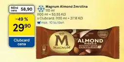 Tesco Magnum Almond Zmrzlina nabídka