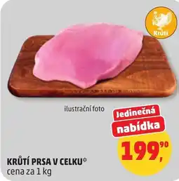 Penny Market Krůtí prsa v celku nabídka