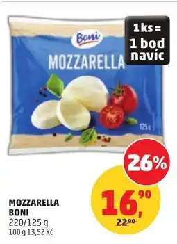 Penny Market Mozzarella Boni nabídka
