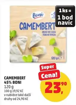 Penny Market Camembert 45% boni nabídka