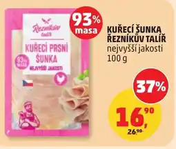 Penny Market Kuřecí šunka řezníkův talíř nejvyšší jakosti nabídka