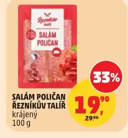 Penny Market Salám poličan řezníkův talíř nabídka