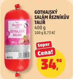 Penny Market Gothajský salám řezníkův talíř nabídka