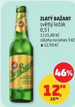 Penny Market Zlatý bažant světlý ležák nabídka