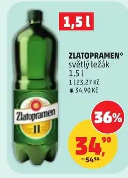 Penny Market Zlatopramen světlý ležák nabídka