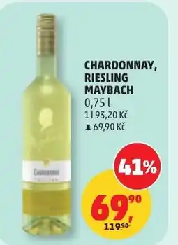 Penny Market Chardonnay, riesling maybach nabídka