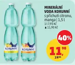 Penny Market Minerální voda korunní nabídka