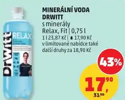 Penny Market Minerální voda Drwitt nabídka