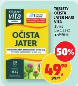 Penny Market Tablety očista jater maxi vita nabídka