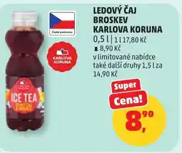 Penny Market Ledový čaj broskev karlova koruna nabídka