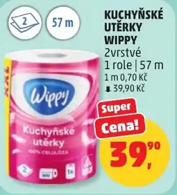 Penny Market Kuchyňské utěrky wippy nabídka