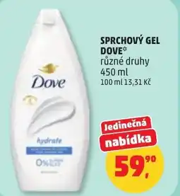 Penny Market Sprchový gel Dove nabídka