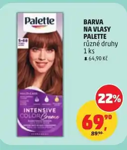 Penny Market Barva na vlasy palette nabídka