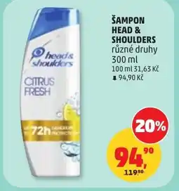 Penny Market Šampon head & shoulders nabídka